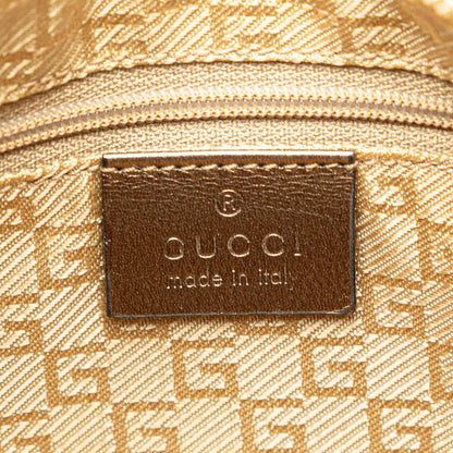 Gucci Canvas Leather Shoulder Bag 0014186