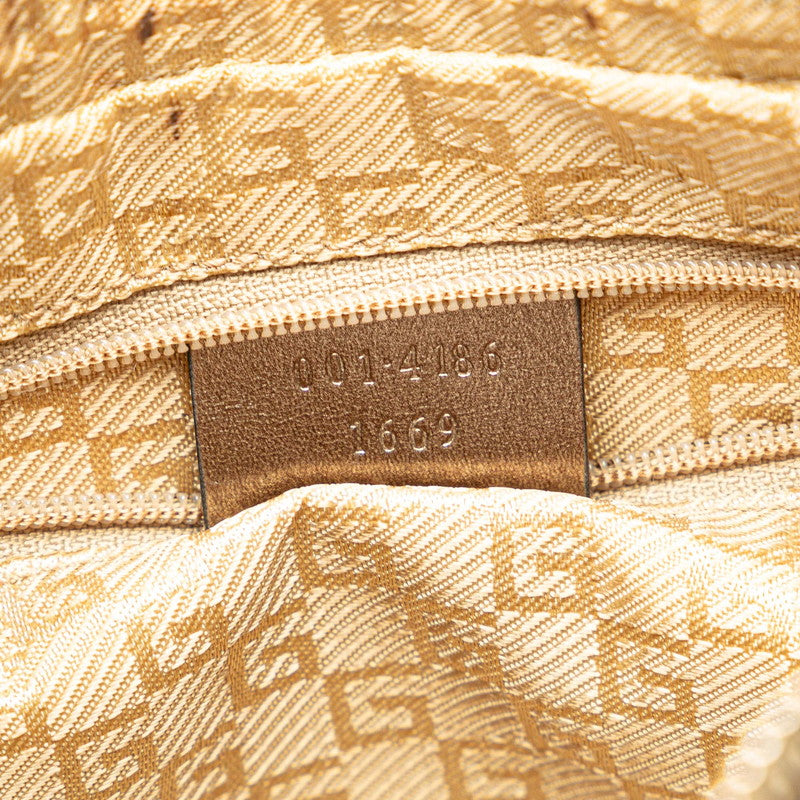 Gucci Canvas Leather Shoulder Bag 0014186