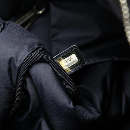 Chanel Nylon Wool Embossed Logo 2WAY Bag