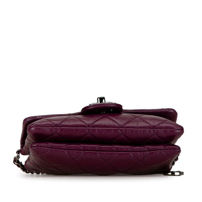 Chanel Coco Mark Mini Matelasse Leather Shoulder Bag
