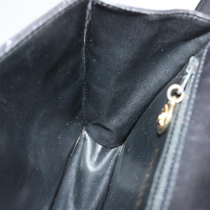 CHANEL Matelasse Turn Lock Waist bag Lamb Skin Black CC yk11590