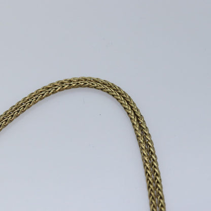 CHANEL Turn Lock Chain Hand Bag Suede Gold Tone CC yk13693