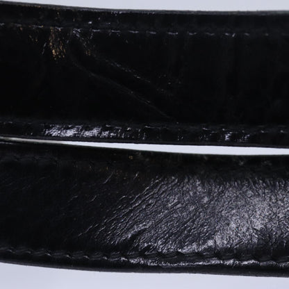 CHANEL Tote Bag Enamel Black CC yk13900