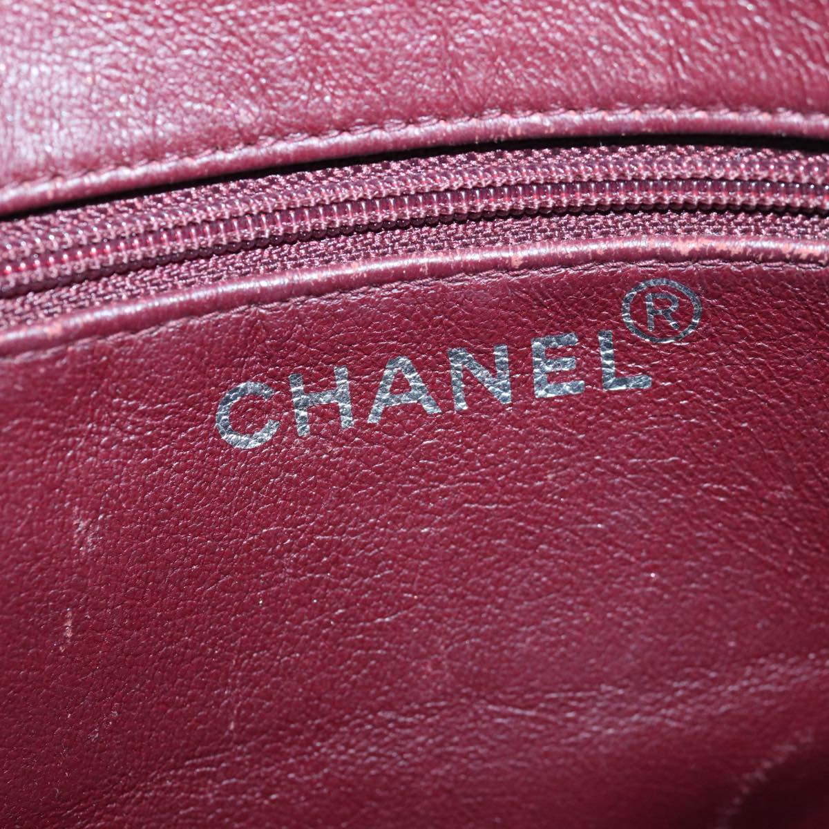 CHANEL Tote Bag Enamel Black CC yk13900