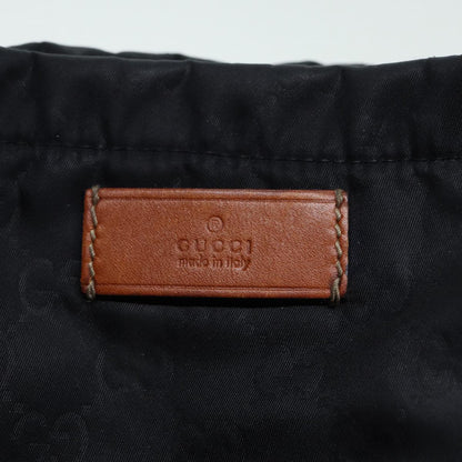 GUCCI GG Canvas Tote Bag Black Navy 189669  14419
