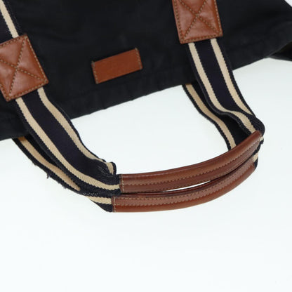 GUCCI GG Canvas Tote Bag Black Navy 189669  14419