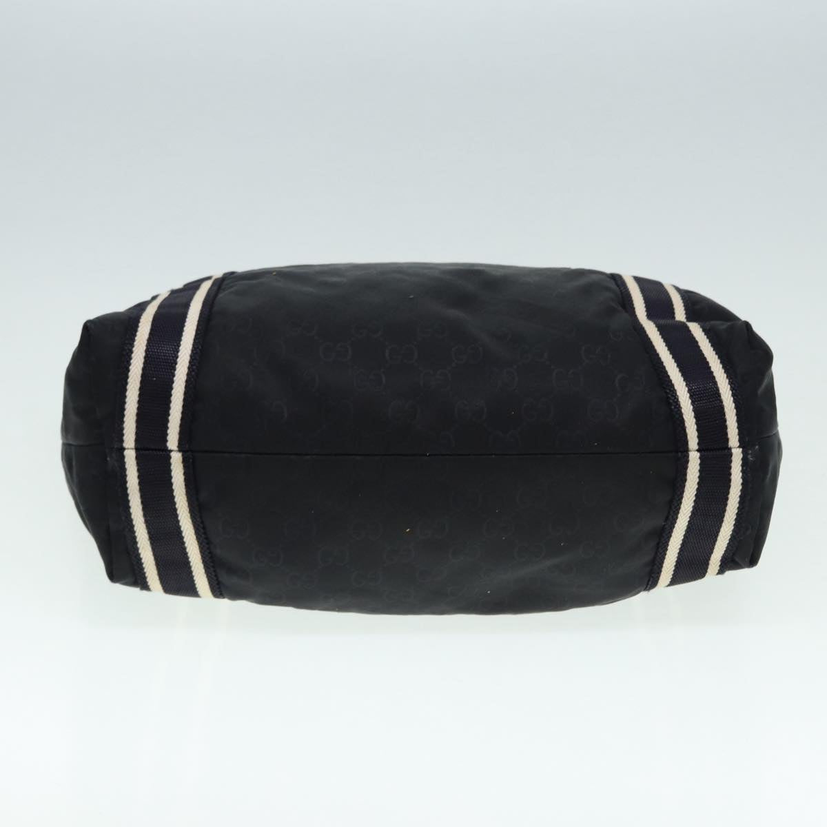 GUCCI GG Canvas Tote Bag Black Navy 189669  14419
