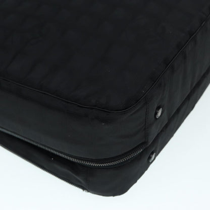 CHANEL New Travel Line Travel Case Nylon Black CC yk14766
