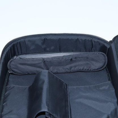 CHANEL New Travel Line Travel Case Nylon Black CC yk14766