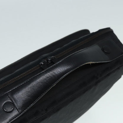 CHANEL New Travel Line Travel Case Nylon Black CC yk14766