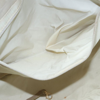 CHANEL New travel line Tote Bag Nylon Beige CC yk15563