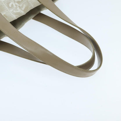 CHANEL New travel line Tote Bag Nylon Beige CC yk15563