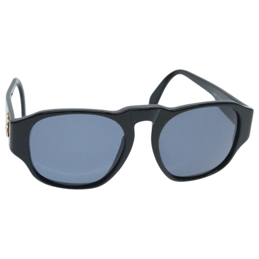 CHANEL Sunglasses plastic Black CC yk15576