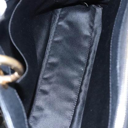 CHANEL Matelasse Chain Tote Bag Caviar Skin GST Black CC yk15656A