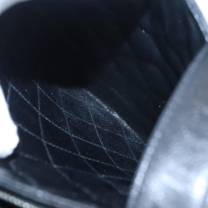 CHANEL Matelasse Tote Bag Caviar Skin Black CC yk15918A