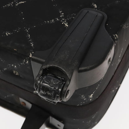 CHANEL New Travel Line Suitcase Nylon Black CC yk16489