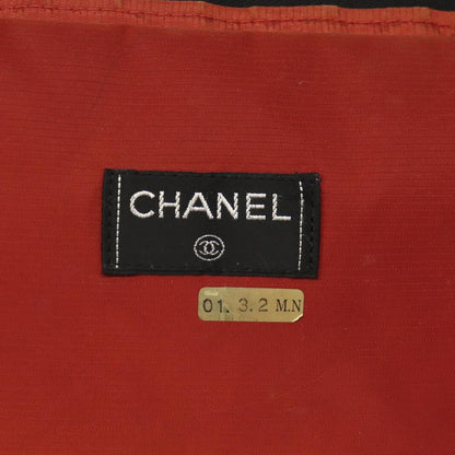 CHANEL New Travel Line Suitcase Nylon Black CC yk16489