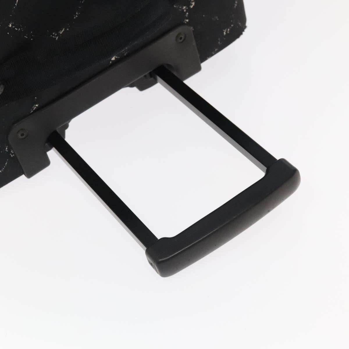 CHANEL New Travel Line Suitcase Nylon Black CC yk16489