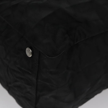 CHANEL New Travel line Shoulder Bag Nylon Black CC yk16511