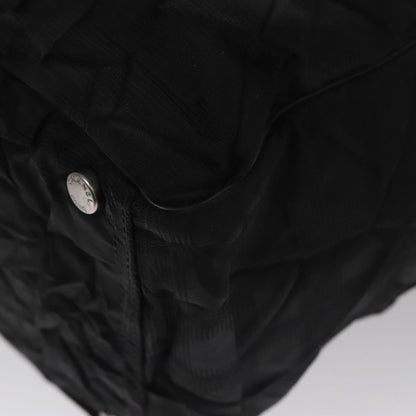 CHANEL New Travel line Shoulder Bag Nylon Black CC yk16511