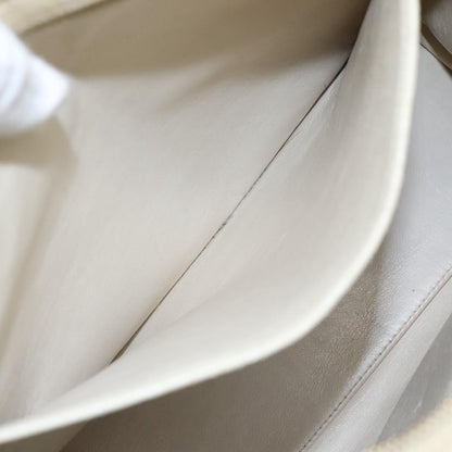 CHANEL Matelasse Tote Bag Canvas Beige CC yk16762
