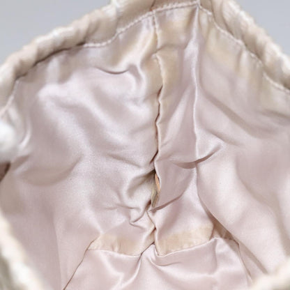 CHANEL New Travel Line Purse Pouch Nylon Beige CC yk17133