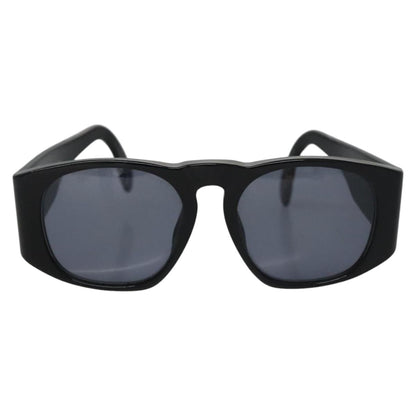 CHANEL Sunglasses plastic Black CC yk17214