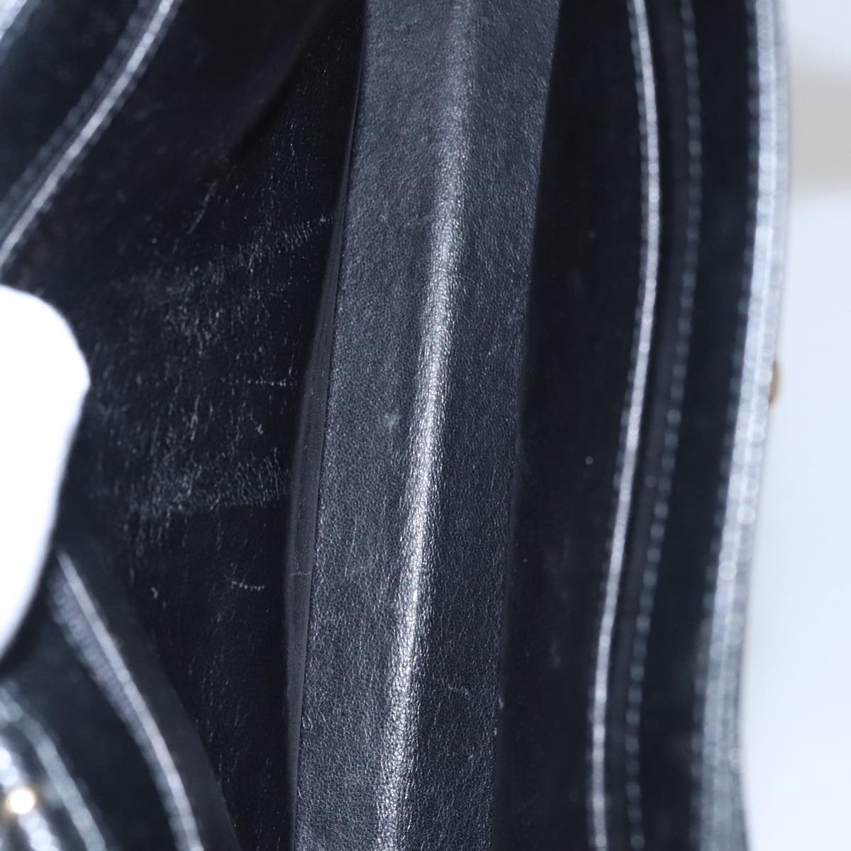 CHANEL COCO Mark Tote Bag Caviar Skin Black Gold CC yk17238A