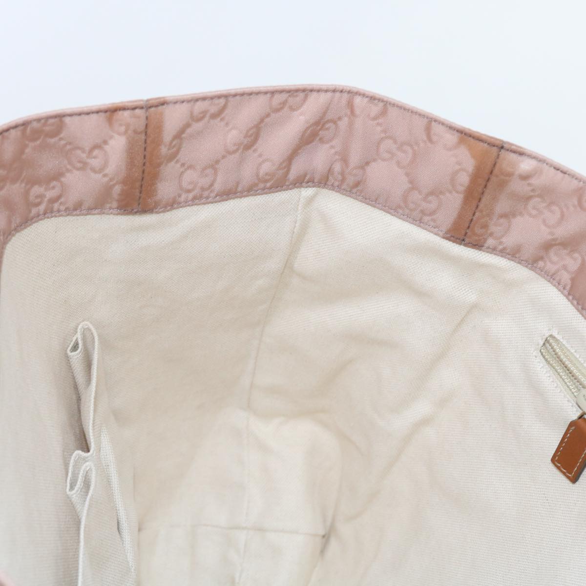 GUCCI GG Canvas Tote Bag Pink 282439  9355