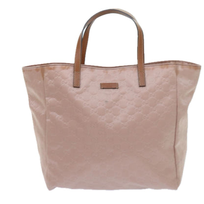 GUCCI GG Canvas Tote Bag Pink 282439  9355