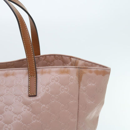 GUCCI GG Canvas Tote Bag Pink 282439  9355