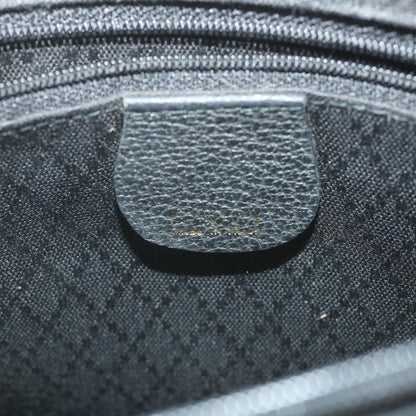 GUCCI Bamboo Hand Bag Suede Black 002 123 0322  9370