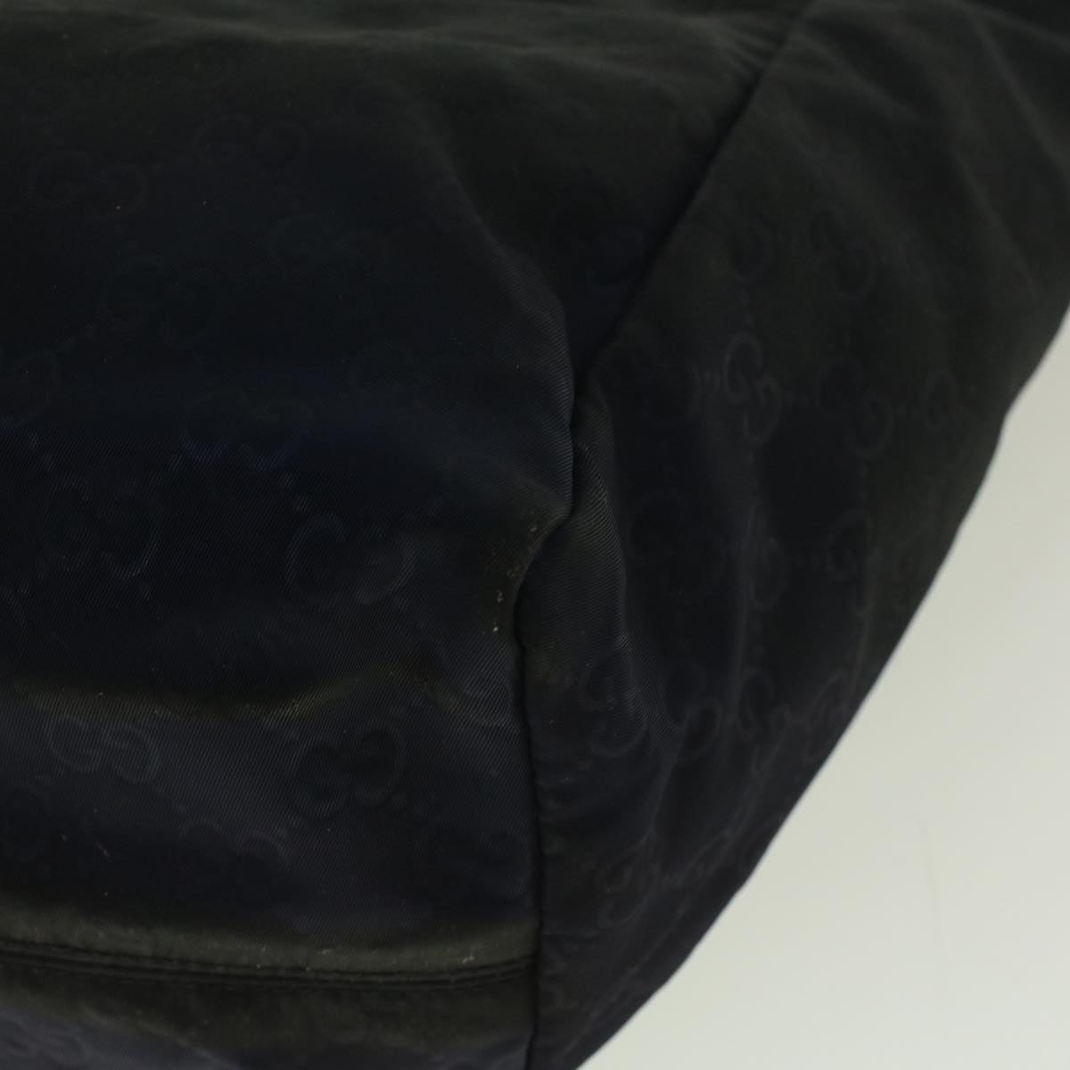GUCCI GG Canvas Tote Bag Navy 282439  9421