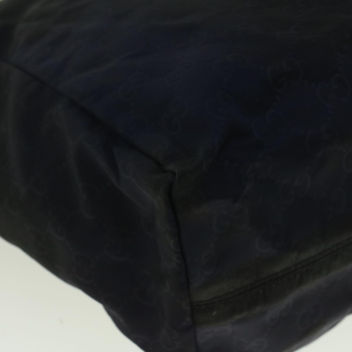 GUCCI GG Canvas Tote Bag Navy 282439  9421
