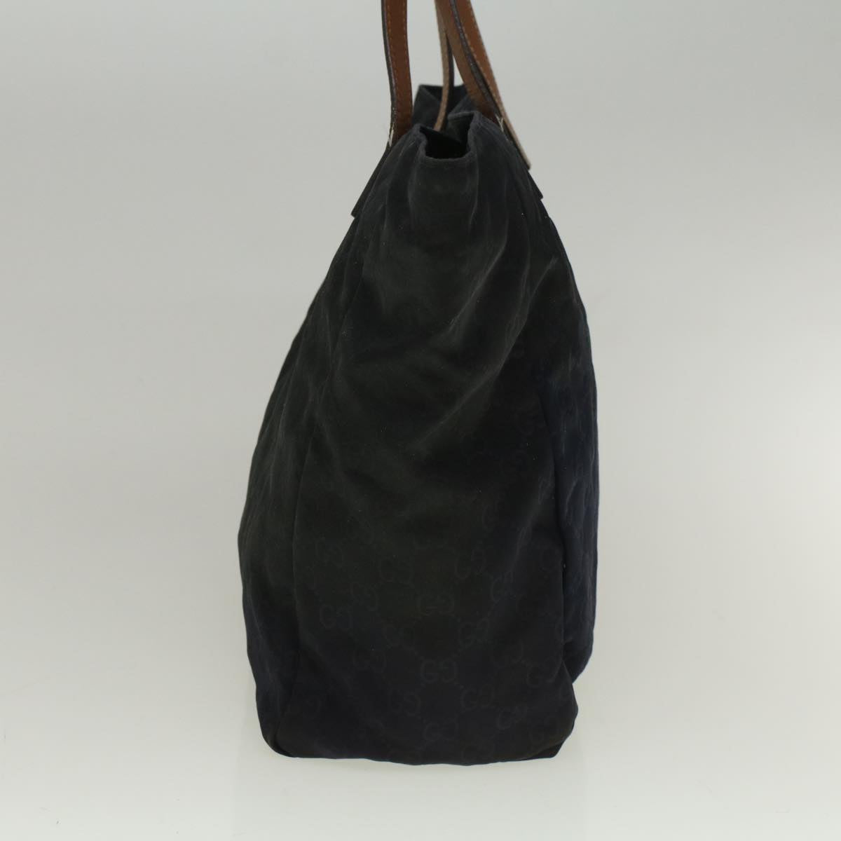 GUCCI GG Canvas Tote Bag Navy 282439  9421