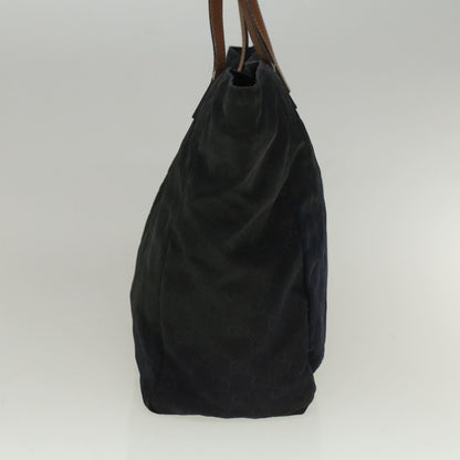 GUCCI GG Canvas Tote Bag Navy 282439  9421