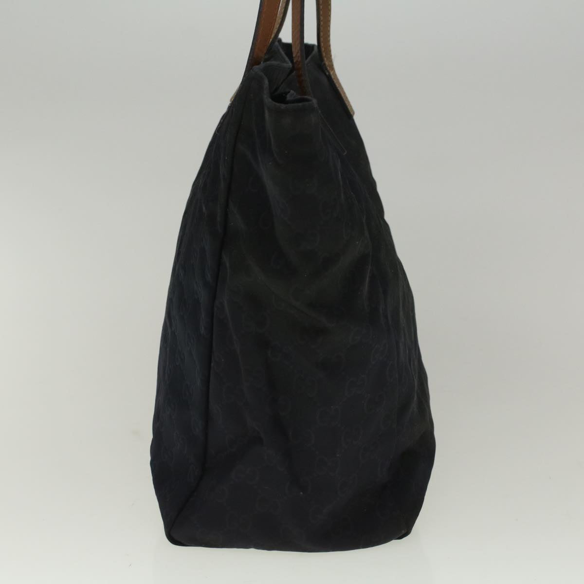 GUCCI GG Canvas Tote Bag Navy 282439  9421