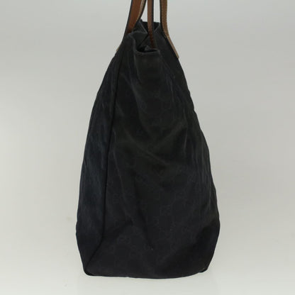 GUCCI GG Canvas Tote Bag Navy 282439  9421