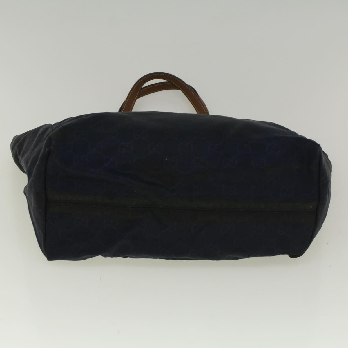 GUCCI GG Canvas Tote Bag Navy 282439  9421