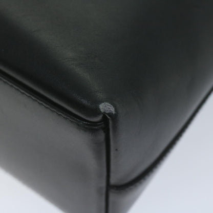 GUCCI Bamboo Shoulder Bag Leather Black 001 2058  9616