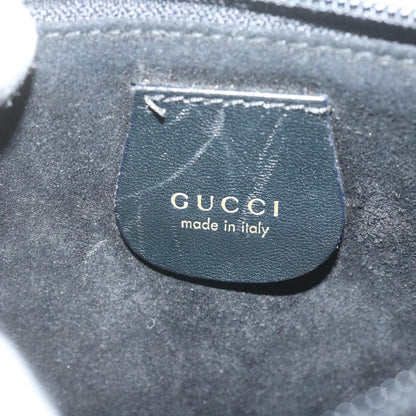 GUCCI Bamboo Shoulder Bag Leather Black 001 2058  9616
