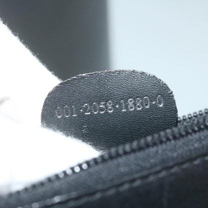 GUCCI Bamboo Shoulder Bag Leather Black 001 2058  9616