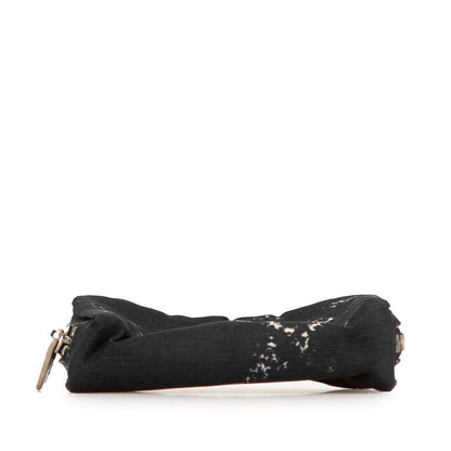 Chanel Nylon Coin Case Black