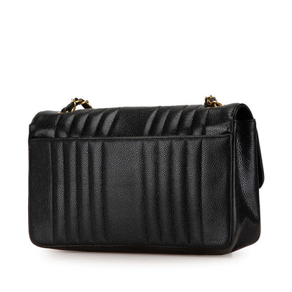 Chanel Caviar Mademoiselle Chain Shoulder Bag